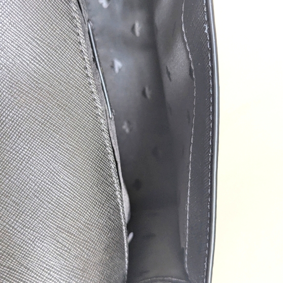 Kate Spade Carson Handbag Short Chain Strap Black Saffiano Leather Gold Tone - Picture 10 of 15